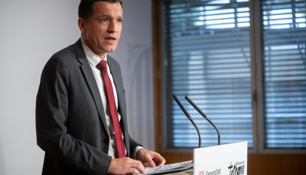 El conseller de Agricultura, Òscar Ordeig