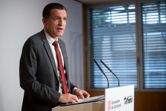 El conseller de Agricultura, Òscar Ordeig