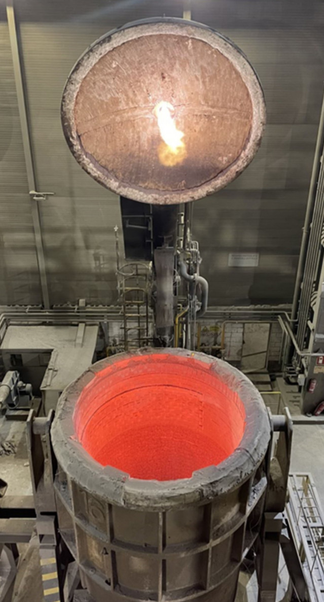 Pruebas con hidrógeno verde en la aceria de Sidenor en Basauri