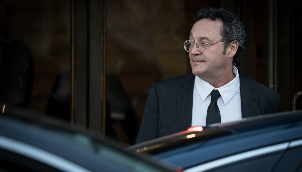 El exfiscal general del Estado Álvaro García Ortiz a su salida del Tribunal Supremo, a 12 de noviembre de 2025, en Madrid (España).