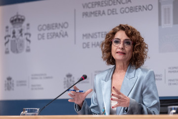 Archivo - La vicepresidenta primera y ministra de Hacienda, María Jesús Montero, en una imagen de archivo.