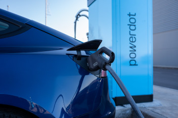 Archivo - Una estación de servicio de Powerdot