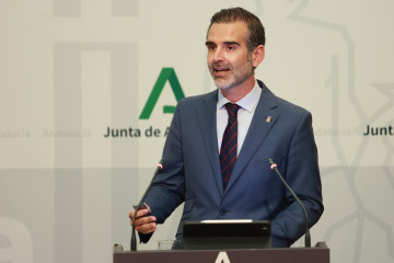 Archivo - El consejero de Agricultura, Pesca, Agua y Desarrollo Rural de la Junta de Andalucía, Ramón Fernández-Pacheco, en imagen de archivo