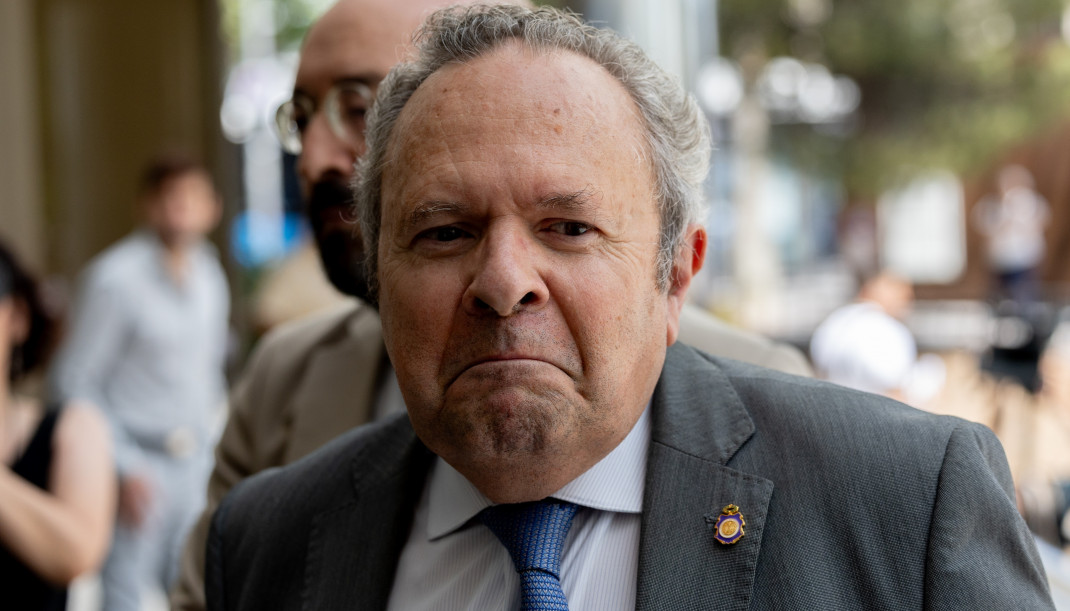 Archivo - El exvicerrector de Planificación, Coordinación y Relaciones Institucionales de la Universidad Complutense de Madrid (UCM),Juan Carlos Doadrio, a su llegada a los juzgados de Plaza Castill