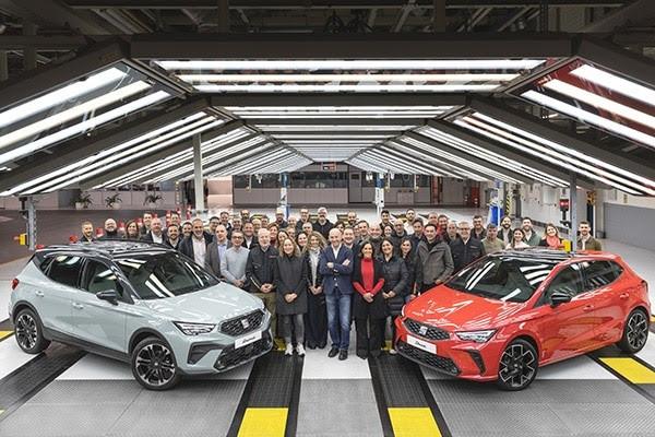 Seat inicia la producción de los nuevos Ibiza y Arona en su planta de Martorell (Barcelona)