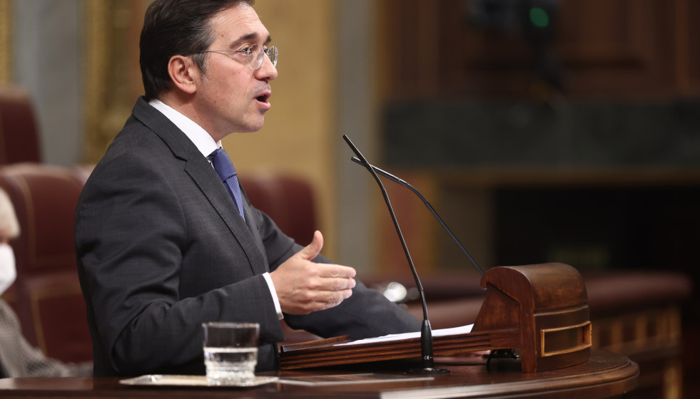 El ministro de Asuntos Exteriores, Cooperación y Unión Europea, José Manuel Albares