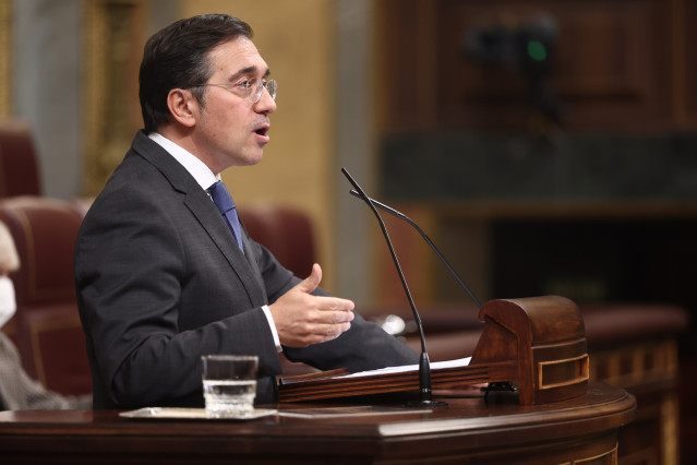 El ministro de Asuntos Exteriores, Cooperación y Unión Europea, José Manuel Albares