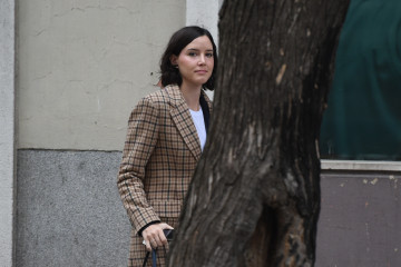 Archivo - La secretaria de Igualdad del PSOE, Andrea Fernández, a su llegada a la reunión de la Comisión Ejecutiva del PSOE, a 13 de noviembre de 2023, en Madrid (España).