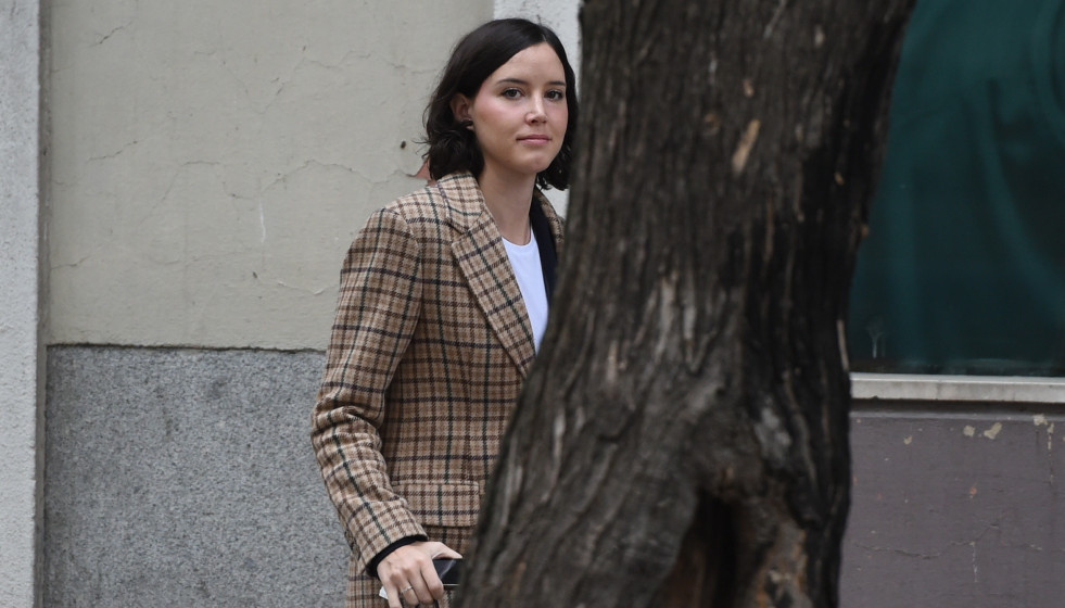 Archivo - La secretaria de Igualdad del PSOE, Andrea Fernández, a su llegada a la reunión de la Comisión Ejecutiva del PSOE, a 13 de noviembre de 2023, en Madrid (España).