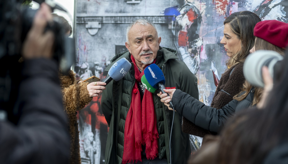 El secretario general de UGT, Pepe Álvarez.