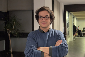 El portavoz nacional de Economía de VOX, José María Figaredo, en una comparecencia en Badajoz.