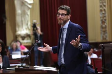 Archivo - El portavoz del PP en el Parlament balear, Sebastià Sagreras.