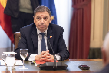 El ministro de Agricultura, Pesca y Alimentación, Luis Planas, se reúne con las organizaciones profesionales agrarias y cooperativas para analizar el estado de situación de la peste porcina african