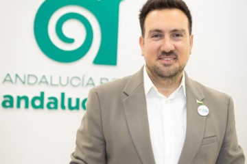 El coordinador nacional de Andalucía Por Sí - Andalucistas, Christopher Rivas.