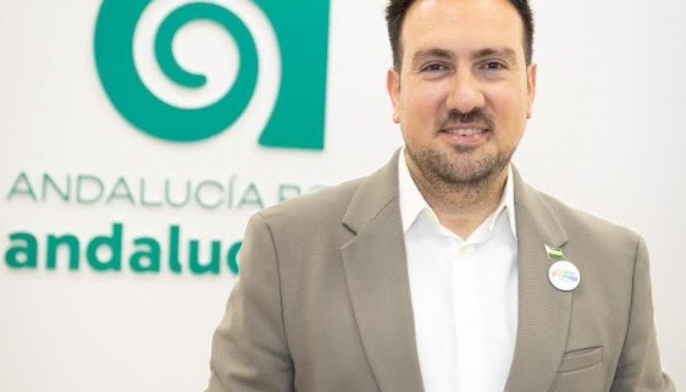 El coordinador nacional de Andalucía Por Sí - Andalucistas, Christopher Rivas.