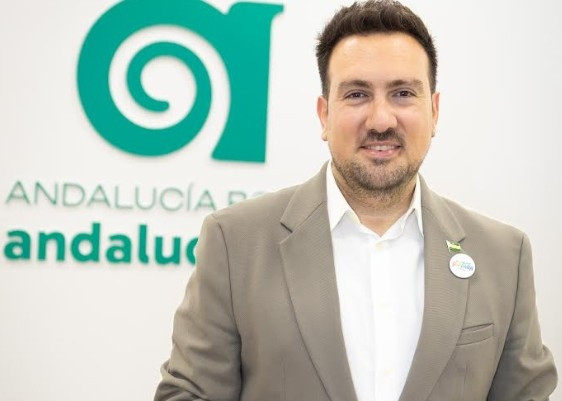 El coordinador nacional de Andalucía Por Sí - Andalucistas, Christopher Rivas.