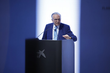 Archivo - El presidente de Fundación 'La Caixa', Isidro Fainé