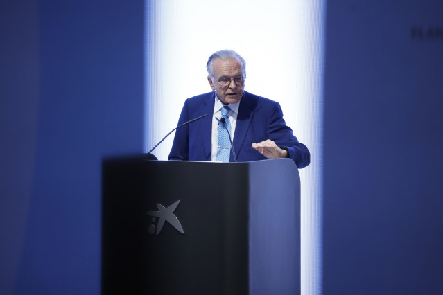 Archivo - El presidente de Fundación 'La Caixa', Isidro Fainé