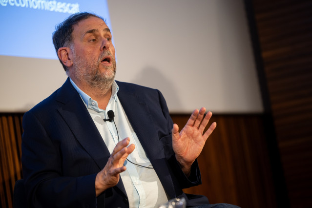 Archivo - El presidente de ERC, Oriol Junqueras.