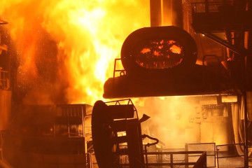 Archivo - Planta de fundición.