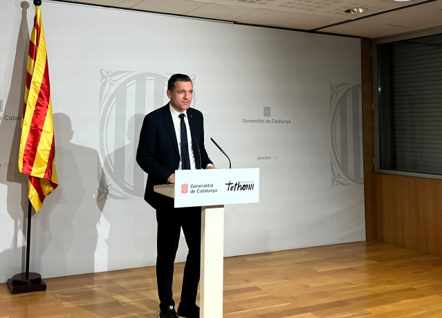 El conseller de Agricultura, Ganadería, Pesca y Alimentación de la Generalitat, Òscar Ordeig.