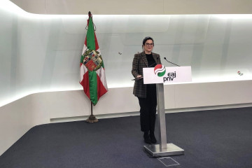 La secretaria del Euzkadi Buru Batzar (EBB) del PNV, Maitane Ipiñazar