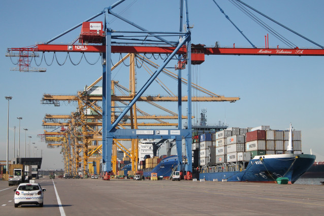 Archivo - Puerto de Valencia (España).