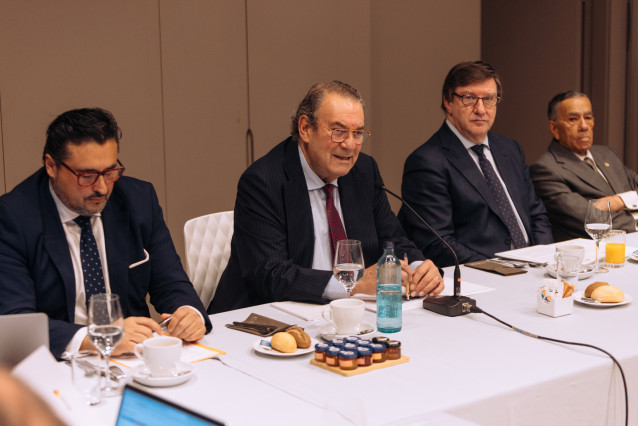 Rueda de prensa de la Mesa del Turismo.