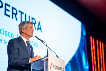 Archivo - El presidente ejecutivo de Gestamp, Francisco J. Riberas, interviene durante la inauguración del XII encuentro de Sernauto, en el Auditorio Sur de Ifema Madrid, a 19 de junio de 2025, en Ma