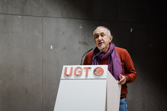El secretario general de UGT, Pepe Álvarez