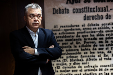 El ex secretario de Organización del PSOE Santos Cerdán a su llegada a la Comisión de Investigación del ‘caso Koldo’, en el Senado, a 17 de diciembre de 2025, en Madrid (España).