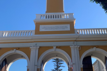 Archivo - Imagen de la Puerta Principal del Arsenal de Cartagena