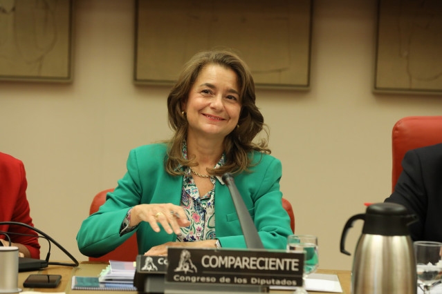 Archivo - La subsecretaria de Defensa, Adoración Mateos.