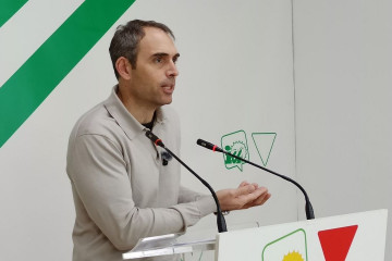 El coordinador regional de IU-A y diputado en el Congreso de Sumar, Toni Valero.