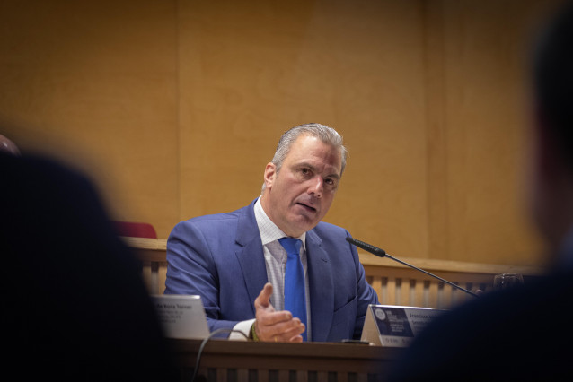 Archivo - El portavoz de Vox en el Ayuntamiento de Madrid, Javier Ortega Smith.