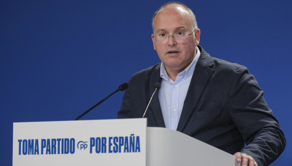 Archivo - Foto Rueda De Prensa Sec General Pp Miguel Tellado