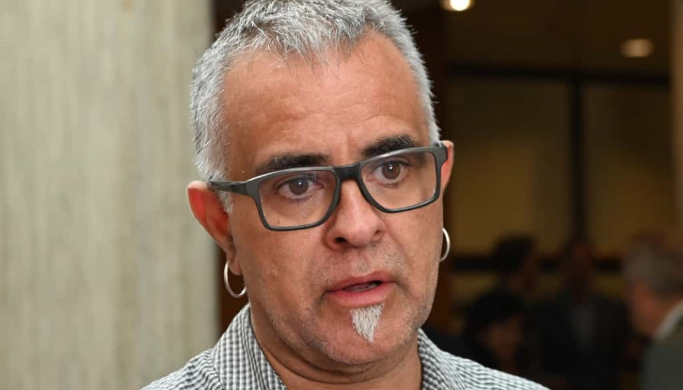 Archivo - Andoni Corrales, portavoz de Podemos.