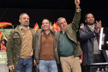 21D.-Abascal cierra la campaña de Extremadura con ataques contra el bipartidismo: PP y PSOE 