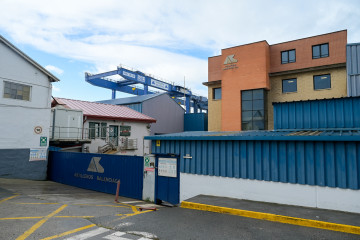 Instalaciones de Astilleros Balenciaga, en Zumaia (Gipuzkoa)