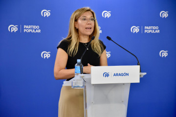 Archivo - Ana Alós, secretario general del PP aragonés.