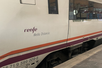 EuropaPress 7172460 delicias tren ave cercanias via tren estacion renfe vagon tren media