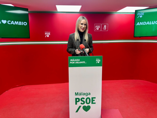 La secretaria de Educación del PSOE-A, Patricia Alba