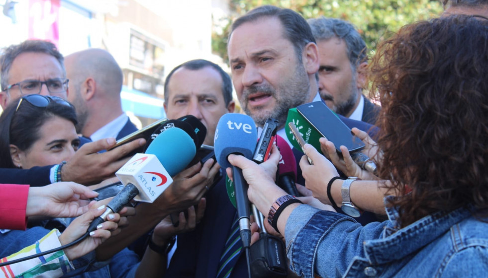 Archivo - Imagen de archivo del exministro de Transportes José Luis Ábalos