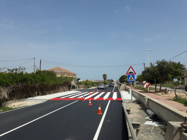 Archivo - Una carretera en obras