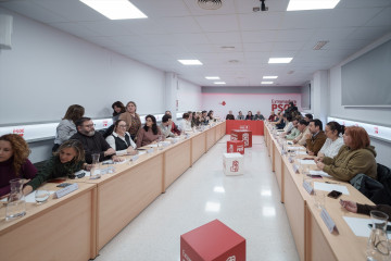EuropaPress 7184437 reunion comision ejecutiva regional psoe extremadura valorar resultado