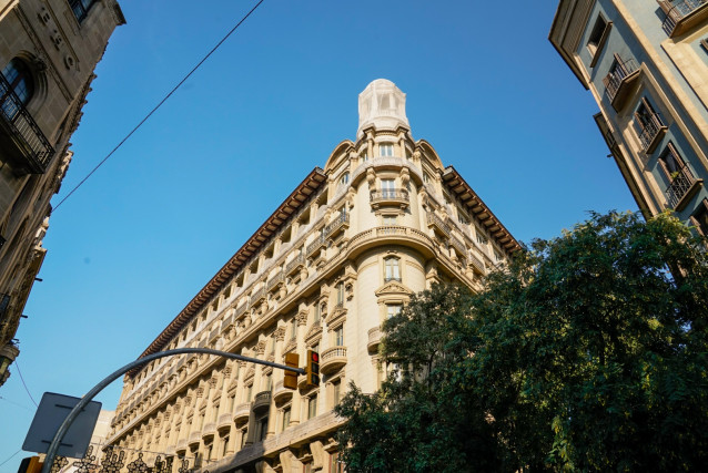 Imagen del edificio de Via Laietana 8-10.