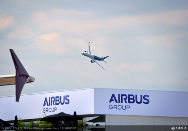 Archivo - Avión de Airbus