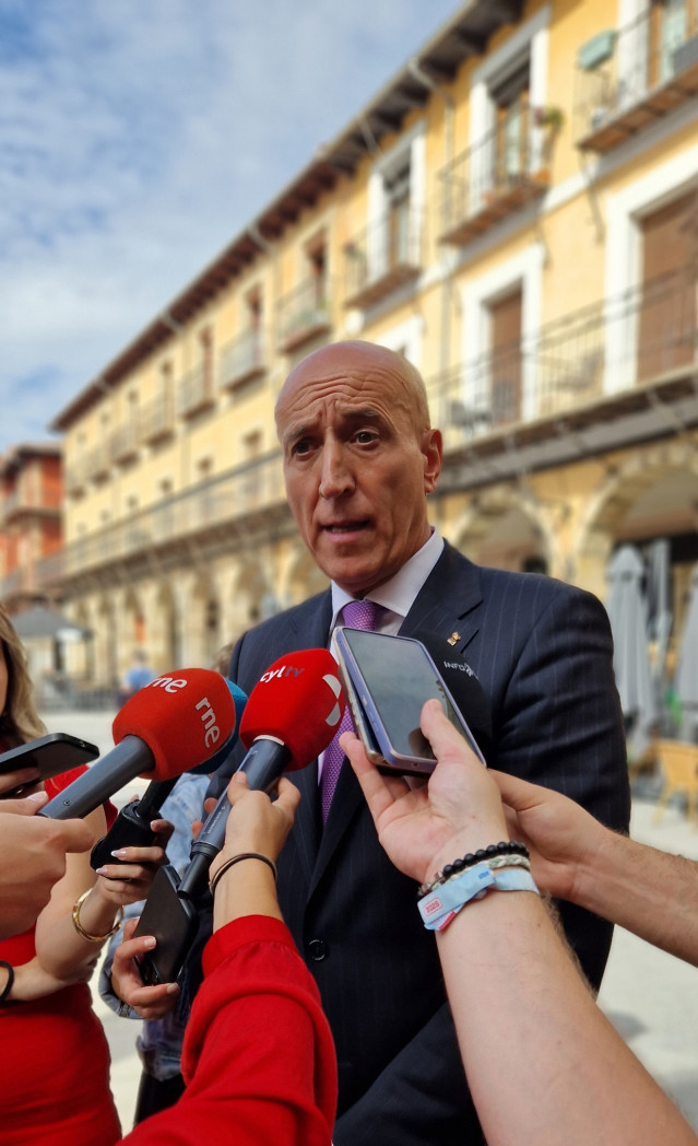 El alcalde de León y secretario general de la Agrupación del PSOE en la capital leonesa, José Antonio Diez, en una imagen de archivo.