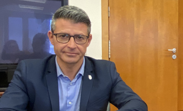 El alcalde de Almussafes (Valencia), Toni González, en una imagen de archivo.