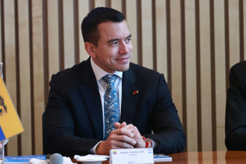 Archivo - Daniel Noboa, presidente de Ecuador.